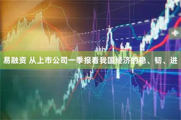 易融资 从上市公司一季报看我国经济的稳、韧、进